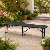 Rattan Folding Bench