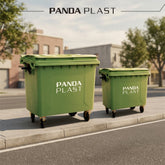 Delta Wheeled Garbage Container 660L