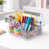 Stackable Clear Storage Basket