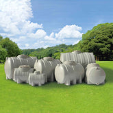 Horizontal poly tank 200L