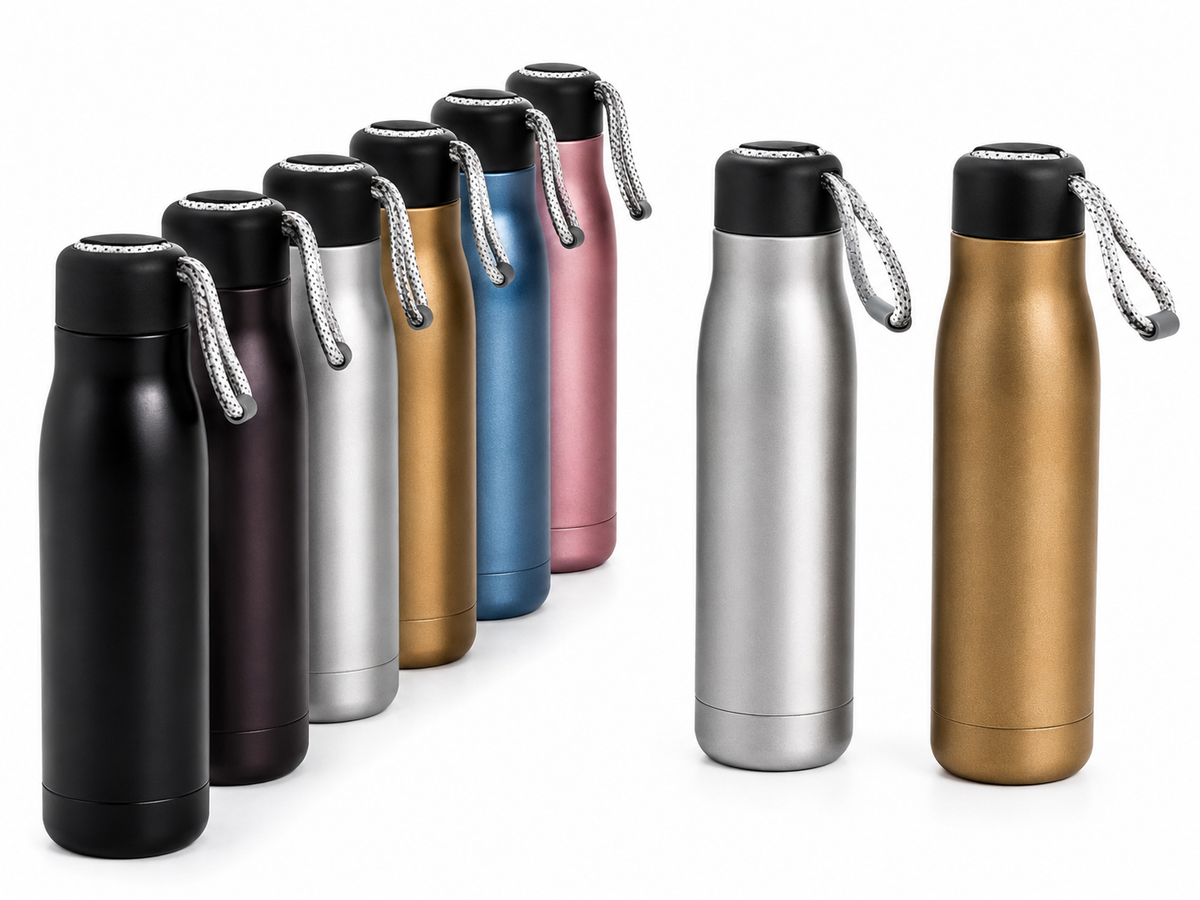 Fashion Sports Bottle Stainless Steel with Rope