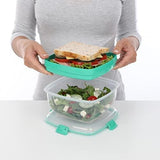 Salad & Sandwich To Go Lunch Box
