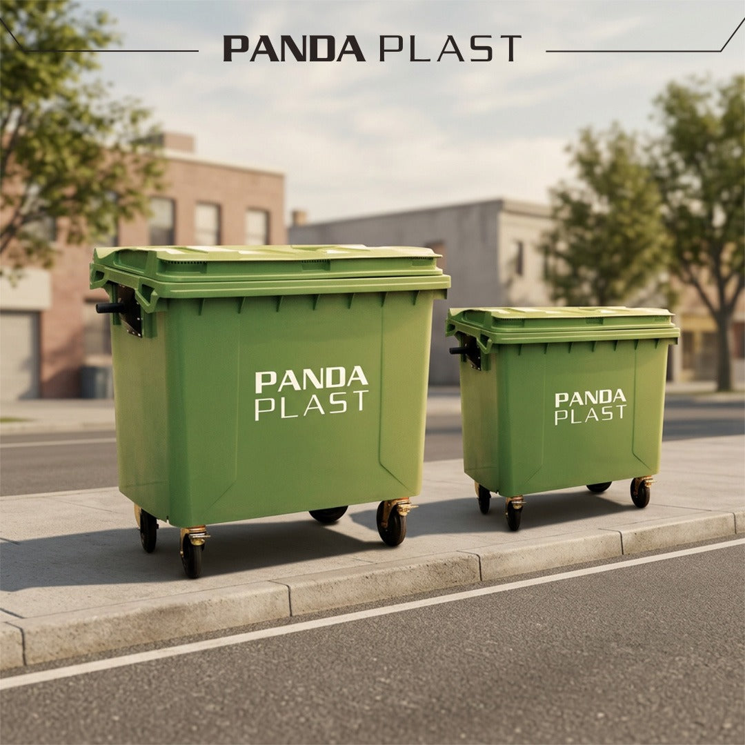 Delta Wheeled Garbage Container 1100