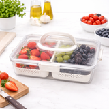 2-Compartment Food Storage Container
