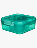 Lunch Box Bento With Yogurt Pot Assorted Colors