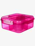 Lunch Box Bento With Yogurt Pot Assorted Colors