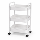 Multi-Use Storage Trolley with Wheels
