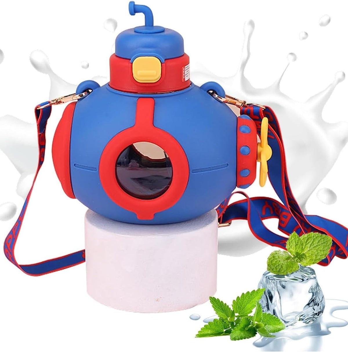 Submarine Shaped Plastic Water Bottle