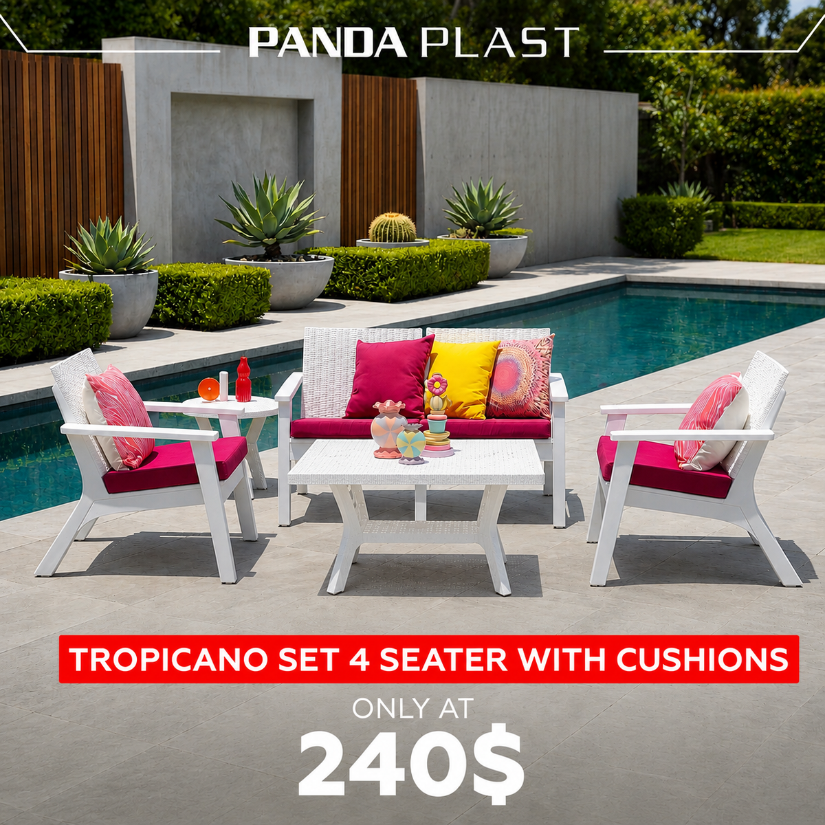 Tropicano Bundle with Cushions