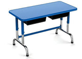 Adjustable Steel Leg Kids Table