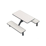 Rectangular Kids Desk with 2 Seats