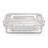 Vegetable & Fruit Storage Container with Strainer