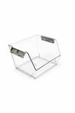 Stackable Clear Storage Basket