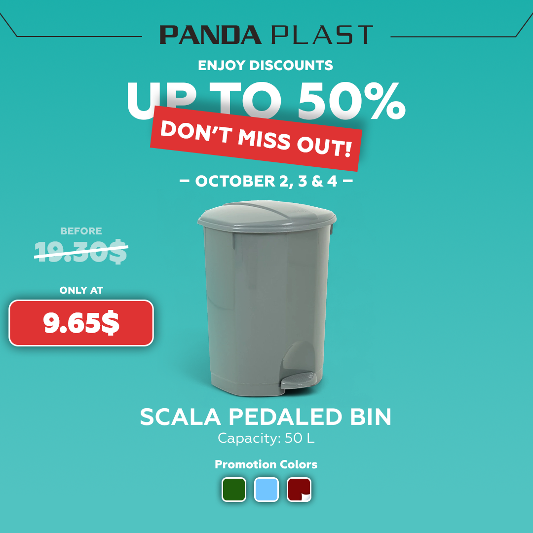 Scala Pedaled Bin 50 L
