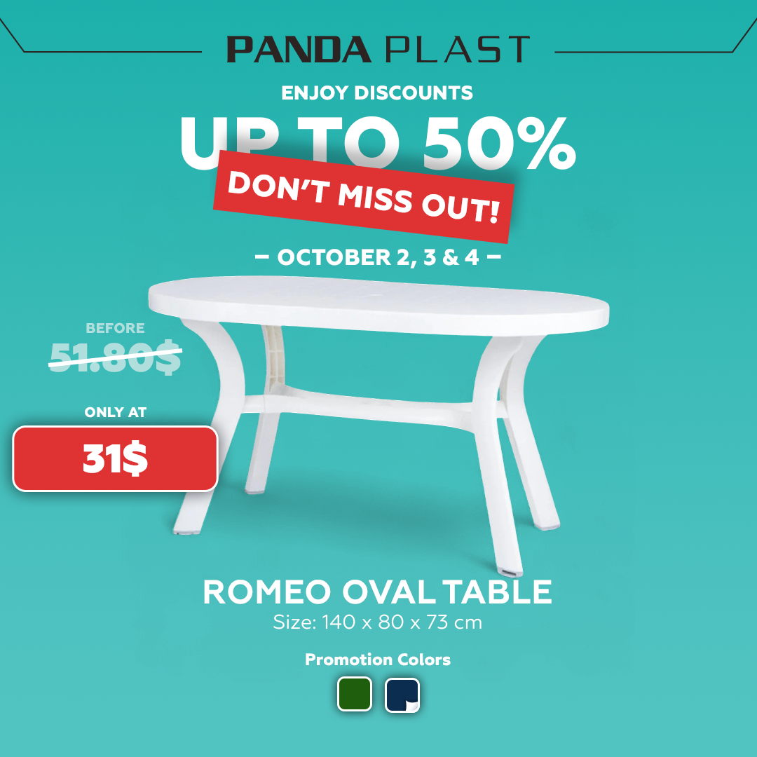 Romeo Oval Table