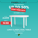 Luna Classic Oval Table