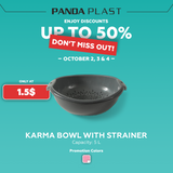 Karma Bowl With Strainer