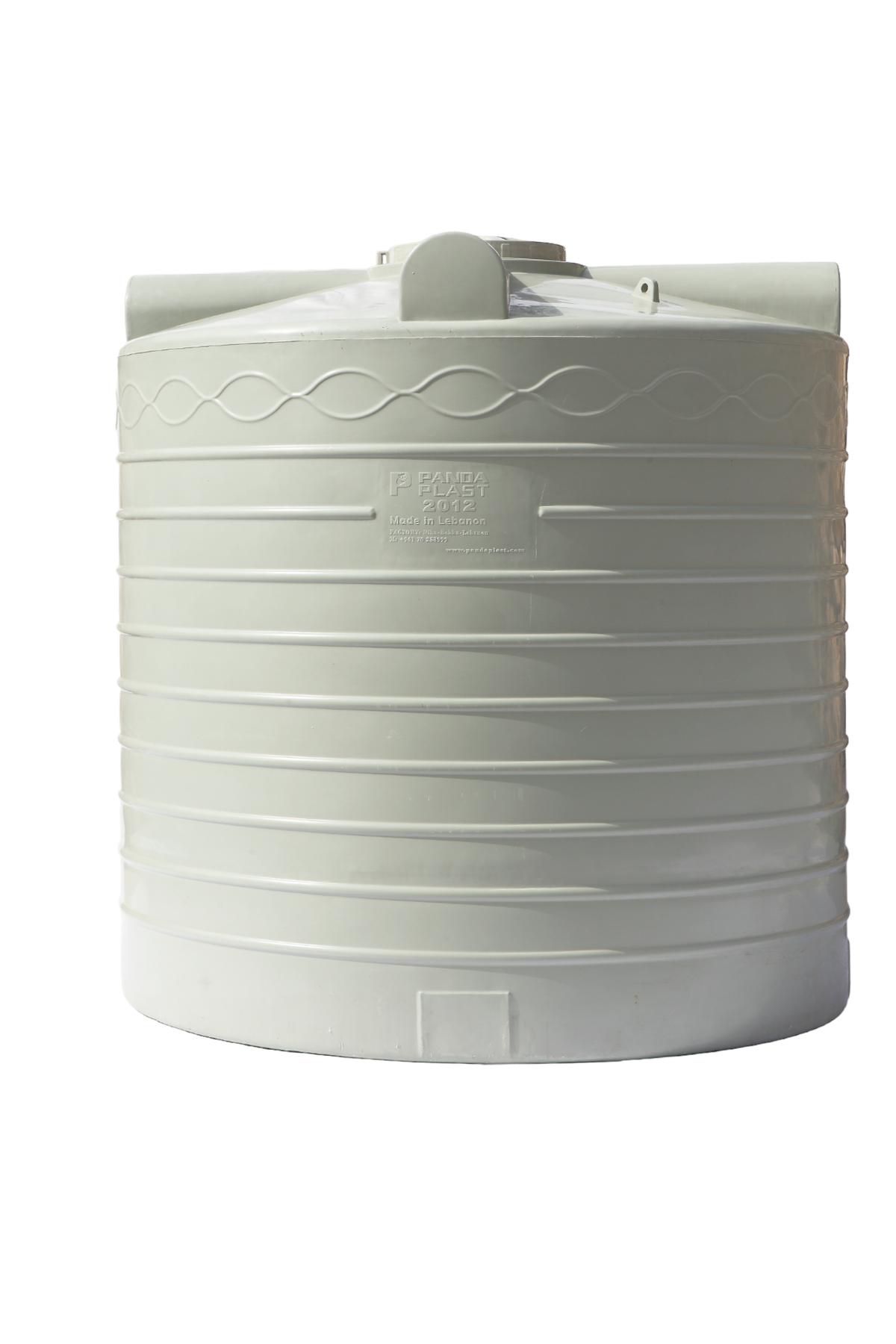 Cylindrical poly tank 6000L