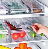 Tall Clear Organizer with Lid