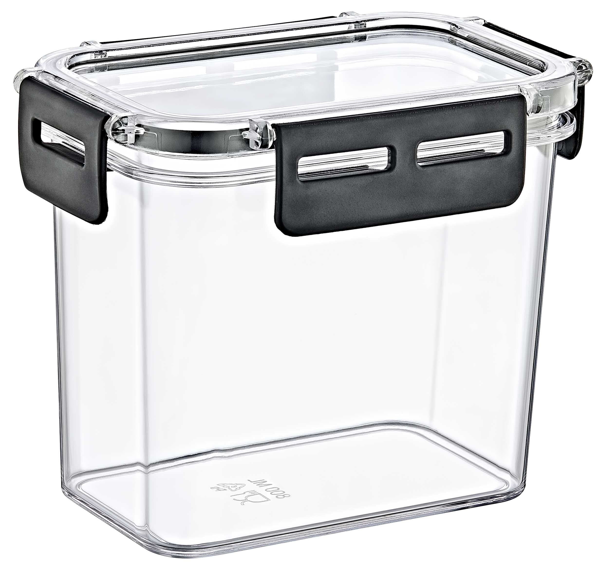 Clear Rectangular Food Storage