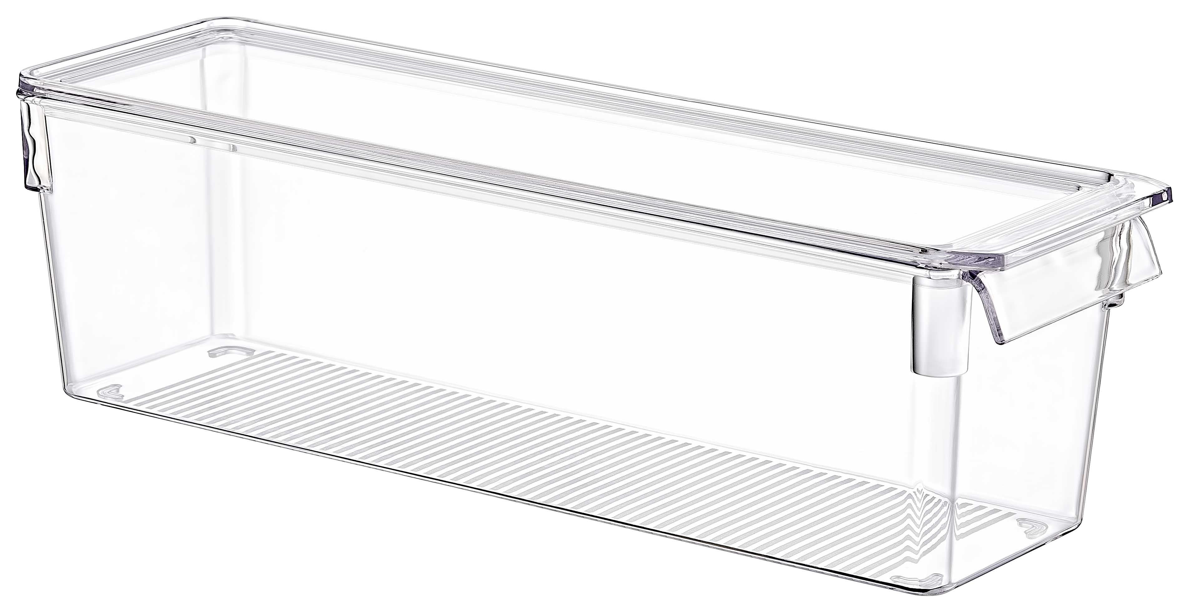 Tall Clear Organizer with Lid