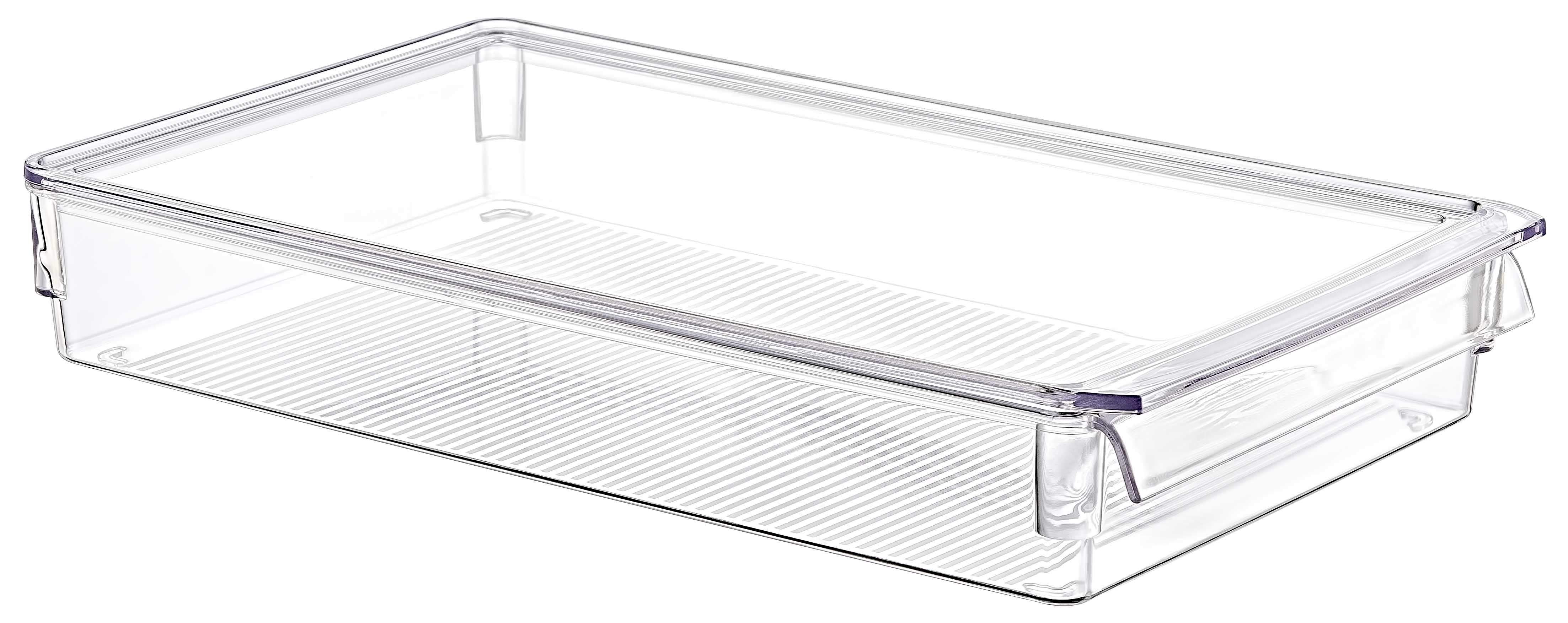 Clear Modular Organizer with Lid