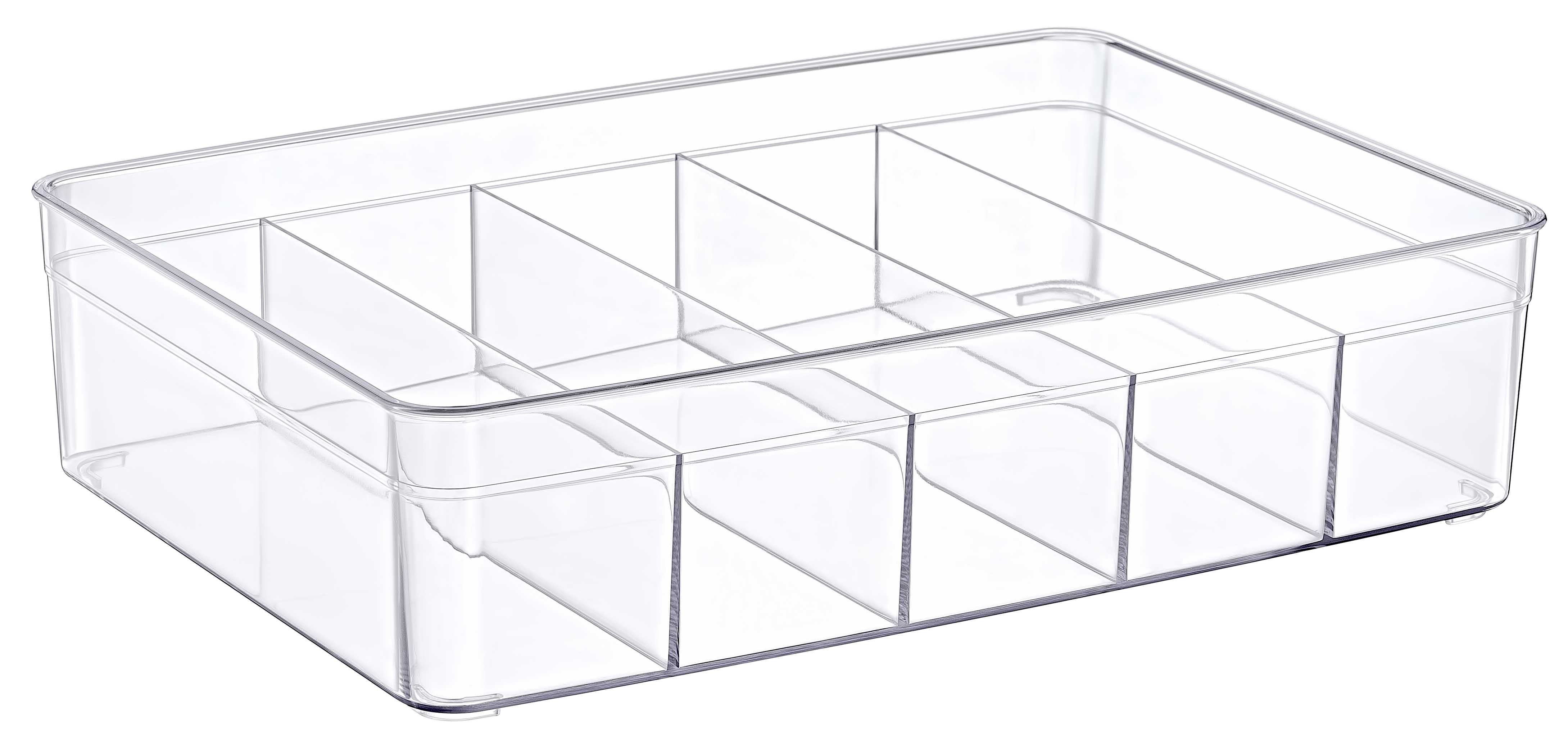 Clear 5 Grids Organizer