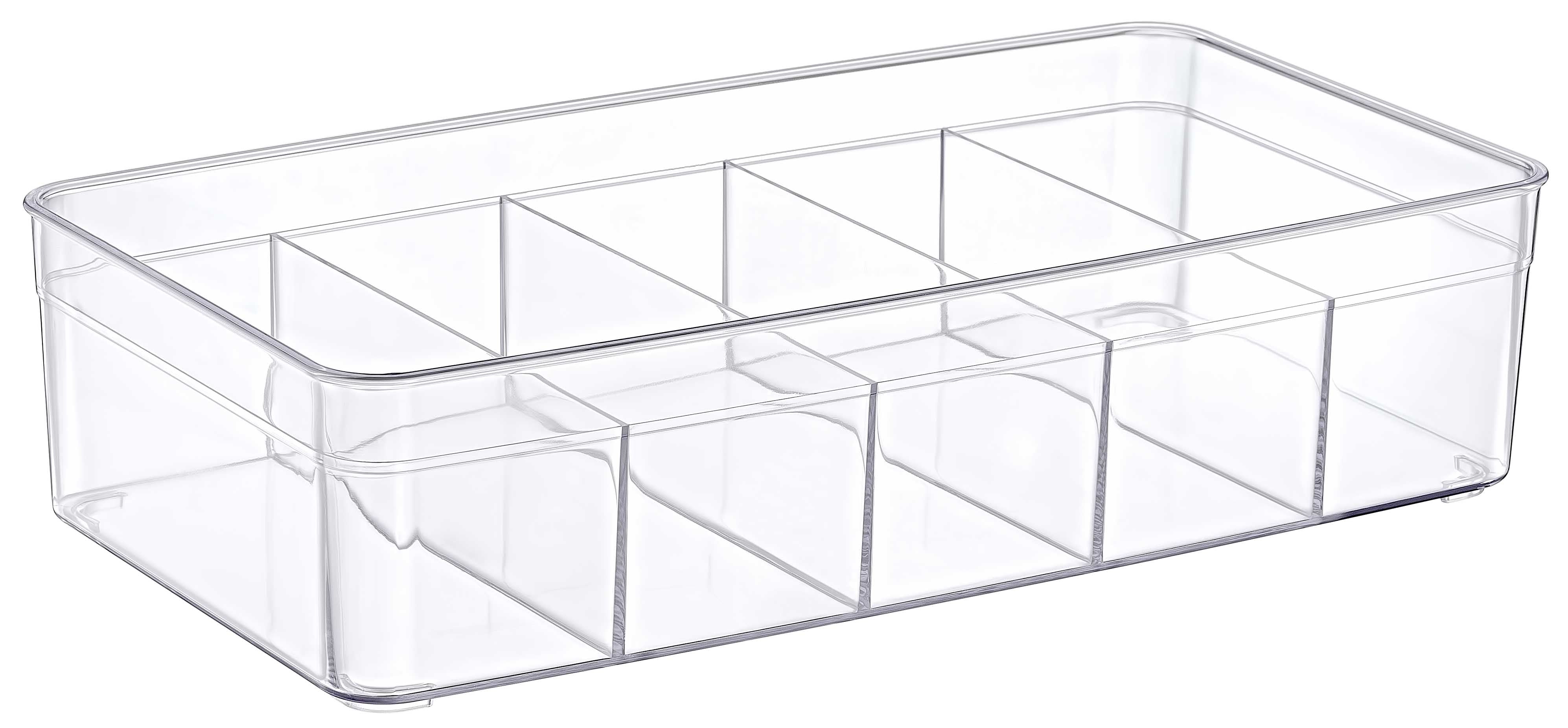 Clear 5 Grids Organizer