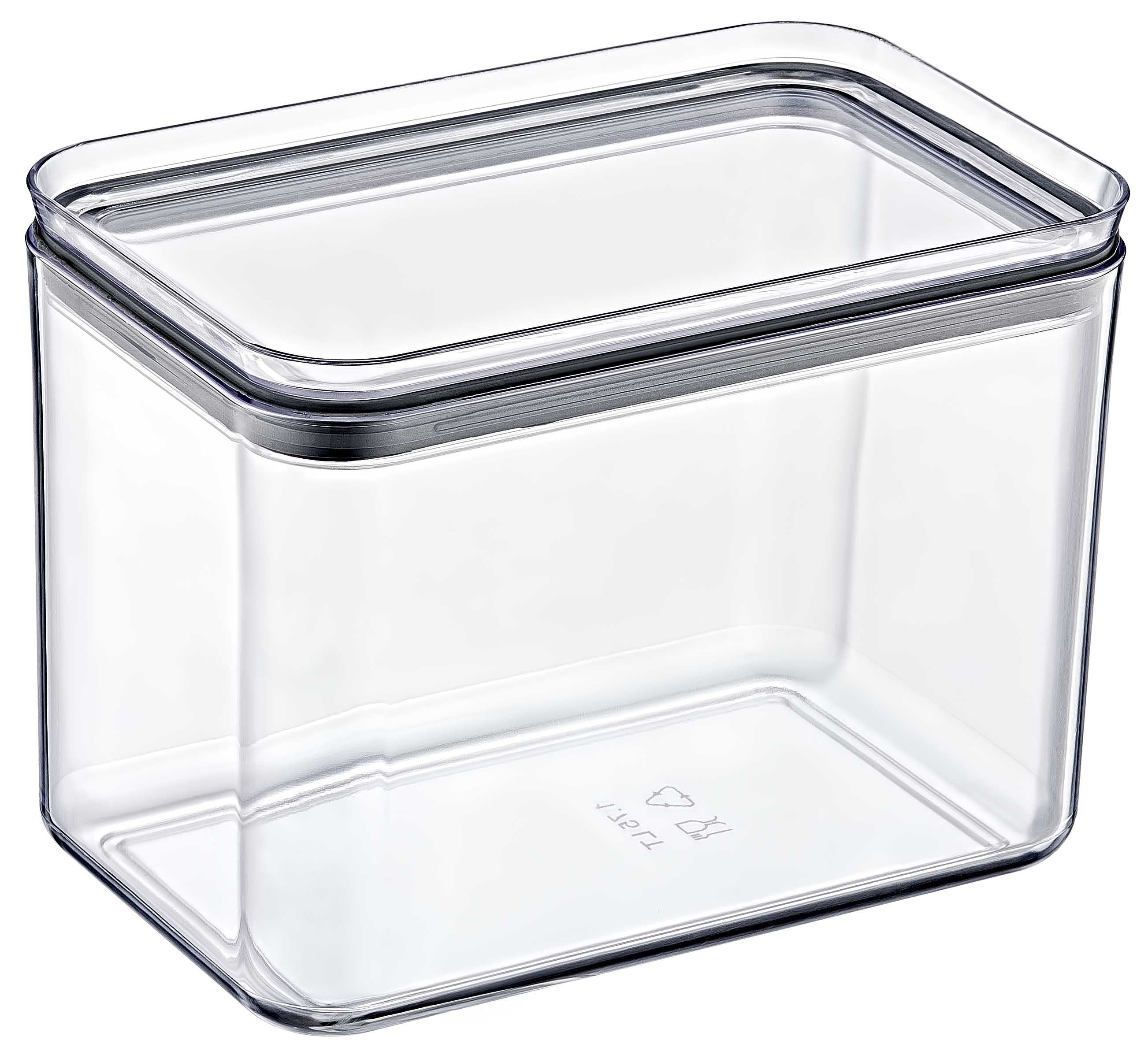 Crystal Rectangular Storage Container