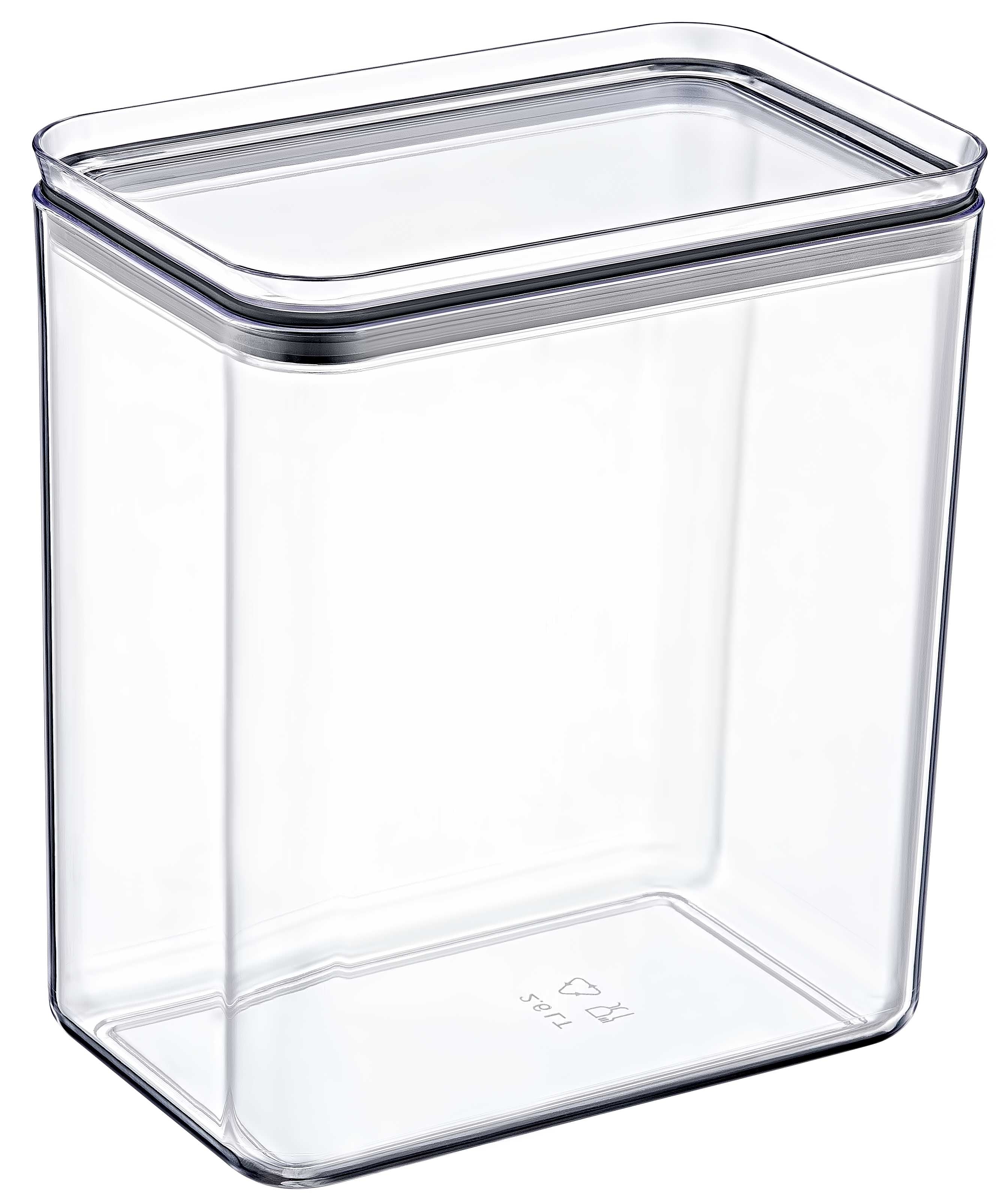 Crystal Rectangular Storage Container