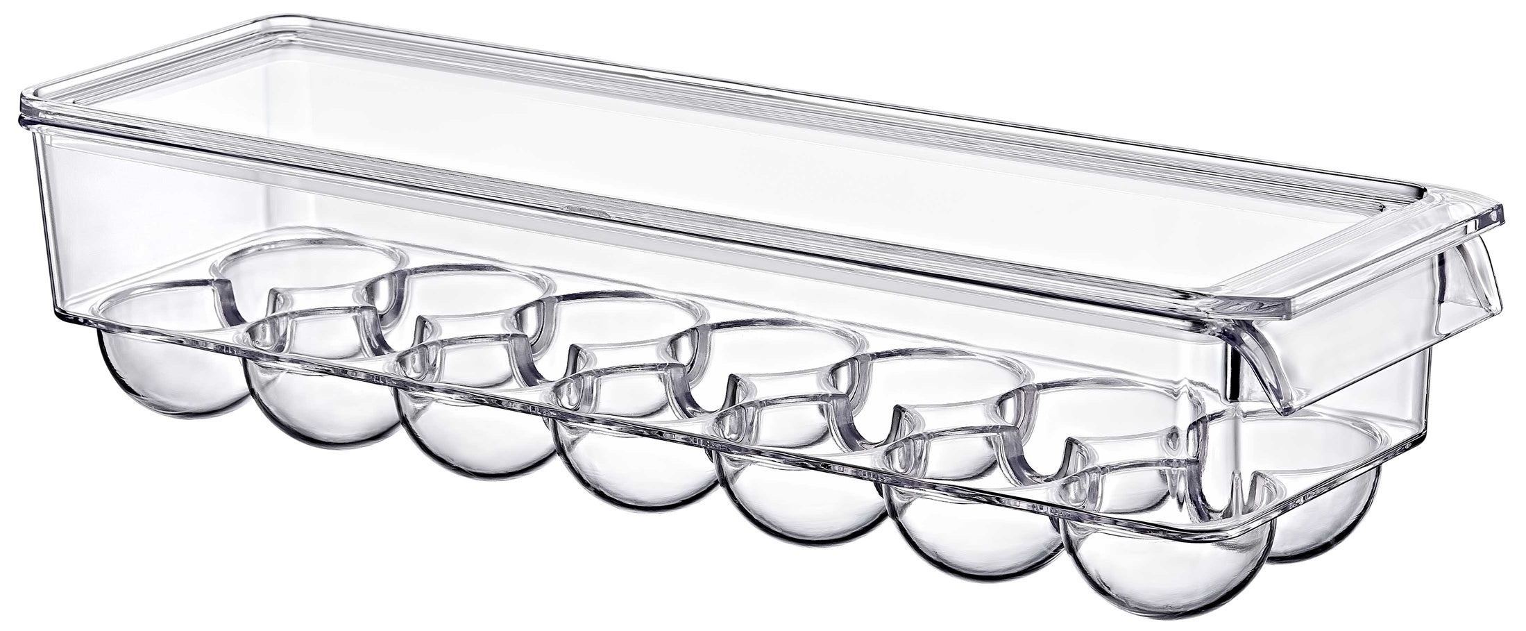 Clear 14 Grid Egg Box