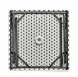 White Folding square table