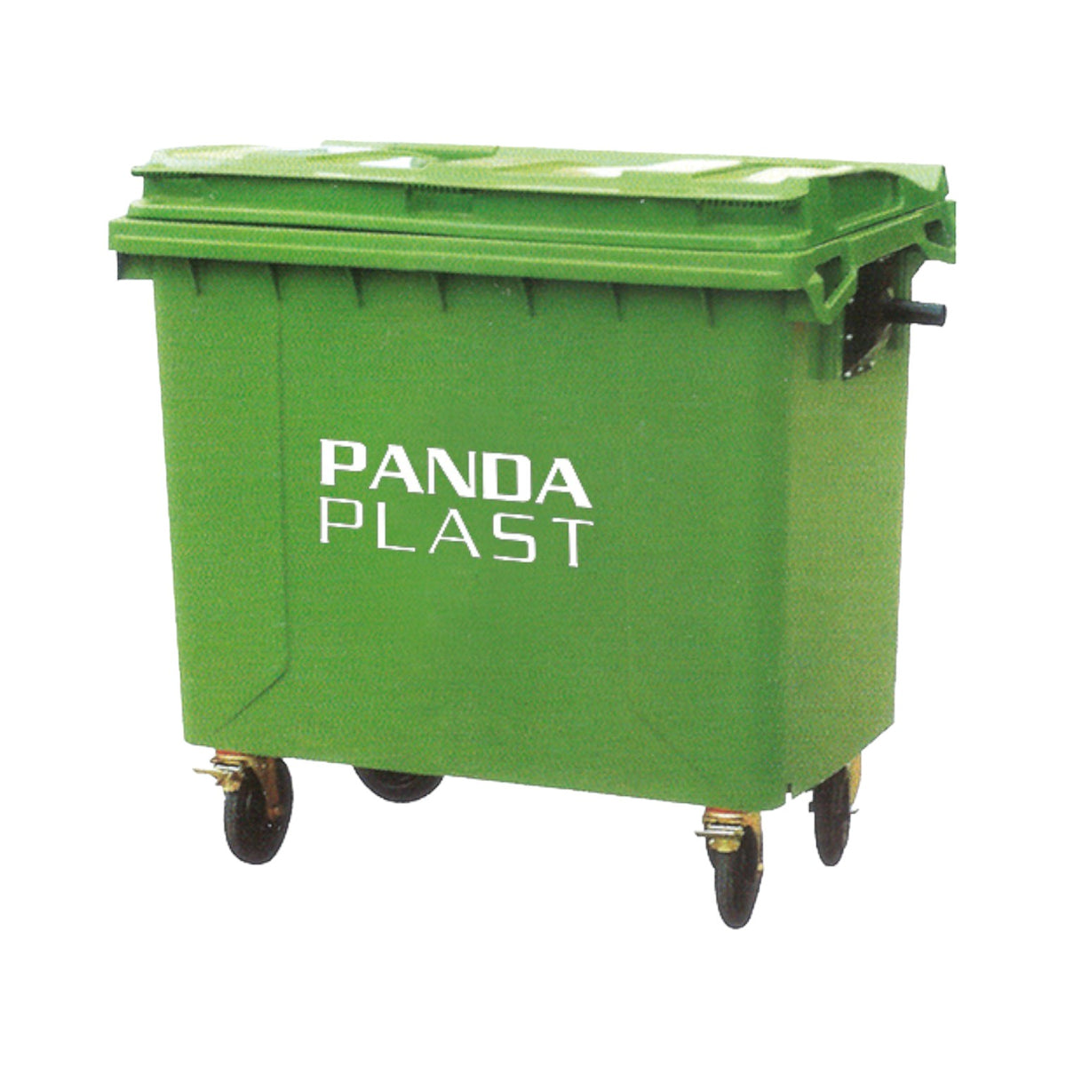 Delta Wheeled Garbage Container 660L