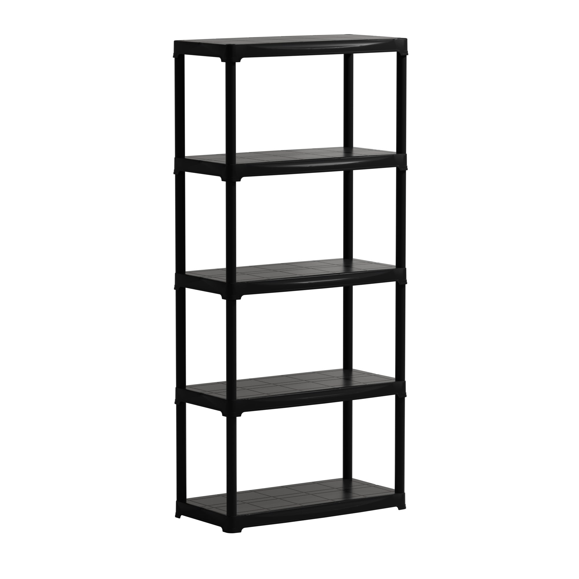 5 Plastic Shelving System