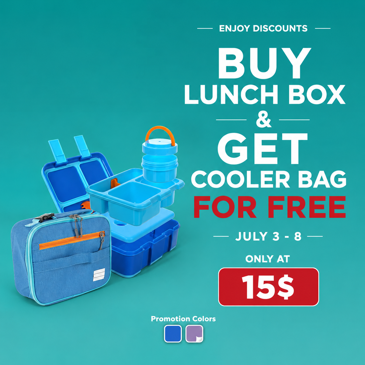 Lunch Box & Cooler Bag