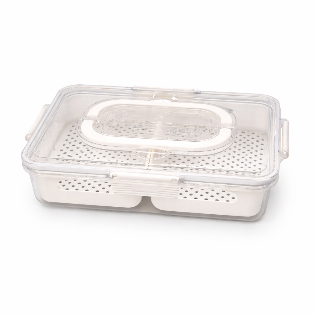 2-Compartment Food Storage Container