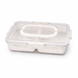 2-Compartment Food Storage Container