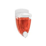 Liquid Soap Dispenser Wall Mounted ABS Plastic Refillable