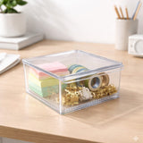 Clear Multipurpose Storage Organizer with Lid