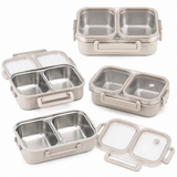 Stainless Steel 2-Compartment Food Container – 950 ml