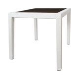Rattan Table with design